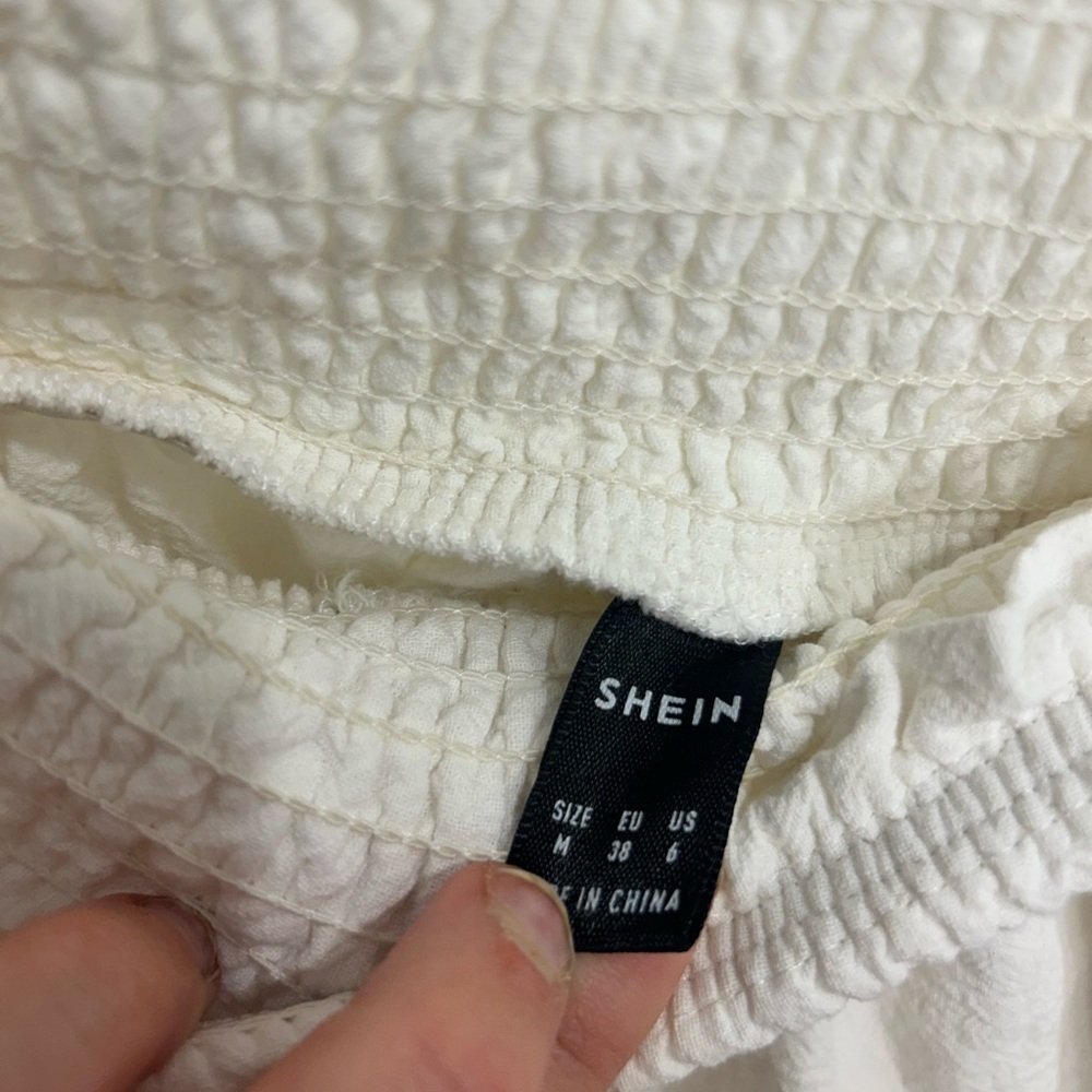 White skirt from SHEIN